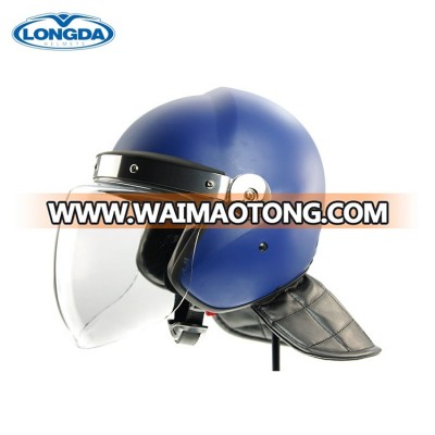 Reasonable price top quality riot control equipment riot helmets blue riot helmets for sale